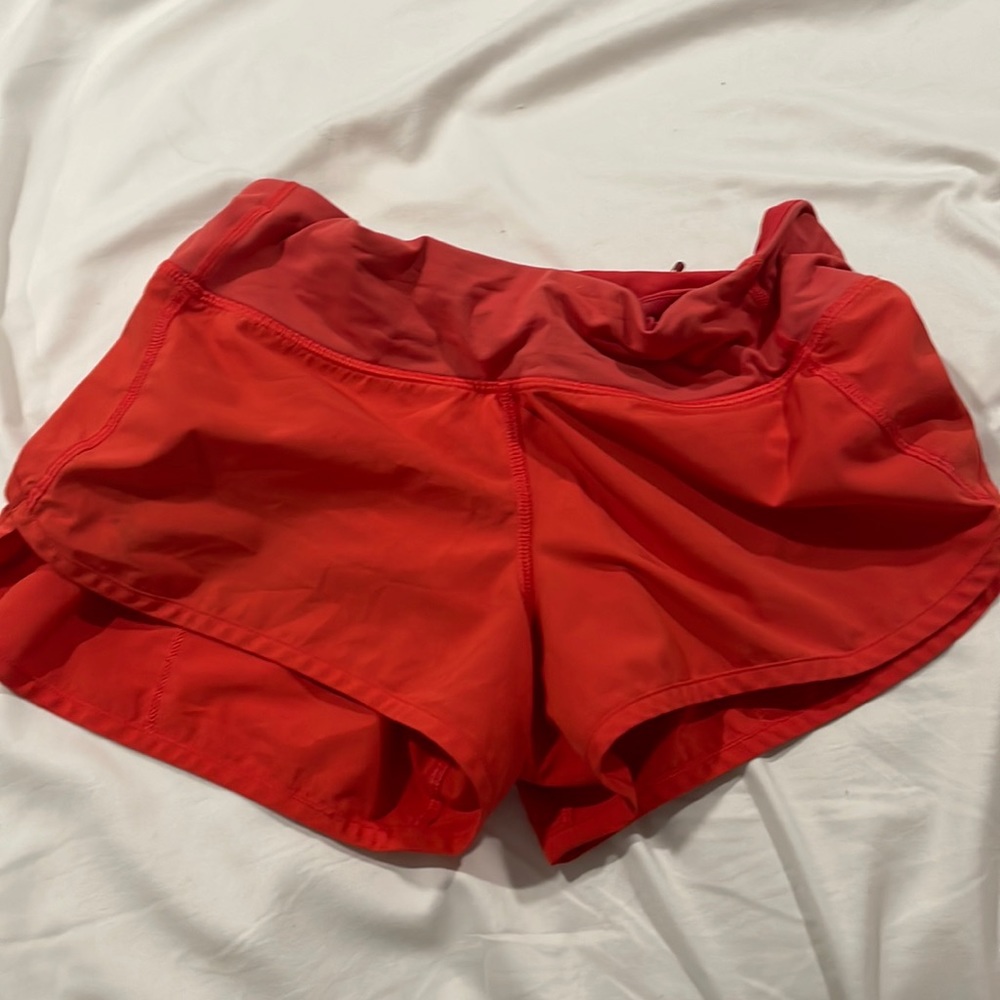 lululemon solar orange speed ups